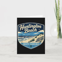 plage de Huntington beach Caroline du Sud océan cô