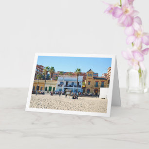 Carte Plage de Malvarossa, Valence, Espagne