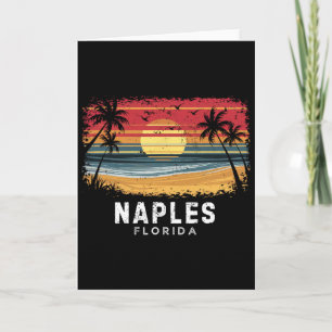 Carte Plage de Naples Floride Surfboard Beach