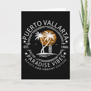 Carte Plage de Puerto Vallarta Vacances tropicales d'été