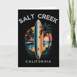 Carte Plage de Salt Creek Californie Hommes Femmes Surf