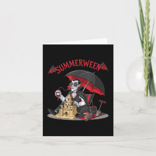 Carte Plage de vampire de Summerween Dracula Château de