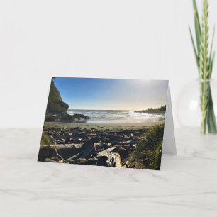 Carte Plage de Waikiki, Cape Disappointment, Washington