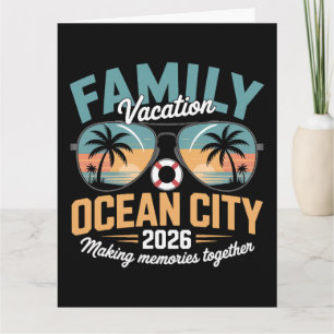 Carte Plage d'Ocean City