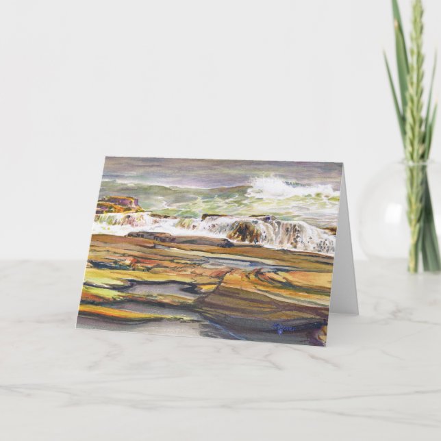 Carte Plage du Maine Coast (Devant)