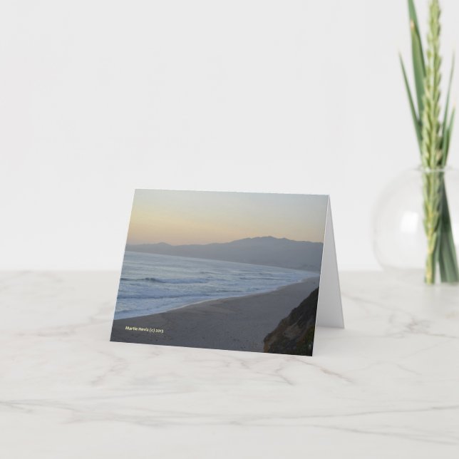 Carte Plage Dusky (Devant)