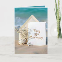 Plage océane pour 30e anniversaire