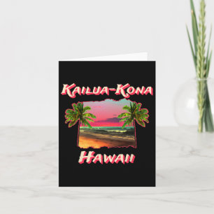 Carte Plages De Kailua-kona Hawaii