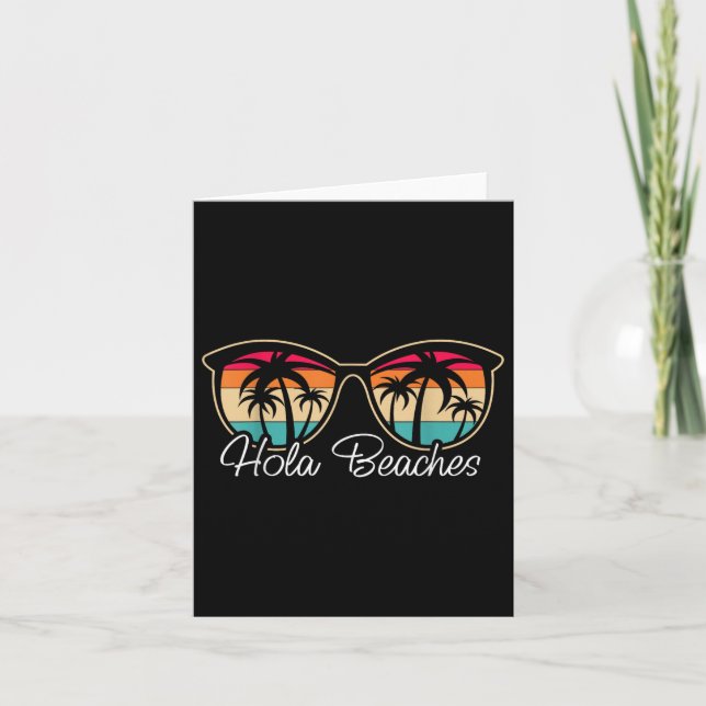 Carte Plages Hola Plage Vacances Plage Sun Mariage Plage (Devant)