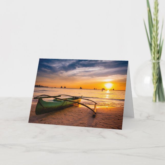 Carte Plages tropicales | Boracay's White Beach (Devant)
