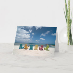 Carte Plages tropicales Palm Beach, Aruba