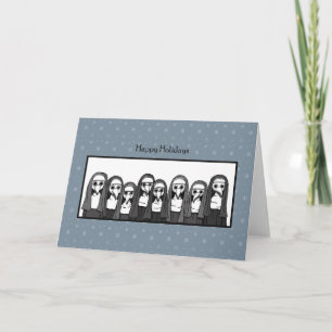 Carte Plague Doctor Mask Nonnes Déplaisant bizarre Goth