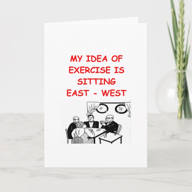 Carte Plaisanterie de joueur de PONT (Devant)