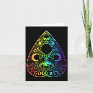 Carte Planchette Planchette Gothique Paranormal Hallowee