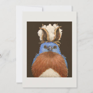 Carte plat Bean the Eastern bluebird