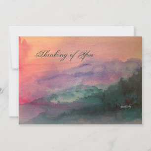 Carte plat Blue Ridge Mountains