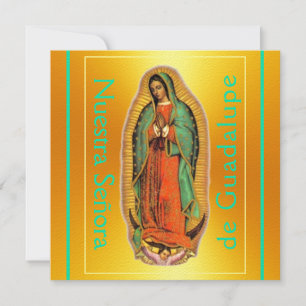 Carte Plat Carré Nuestra Señora de Guadalupe