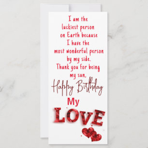 Carte plat d'anniversaire