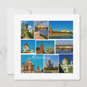 Carte Plat d'architecture Moskva de Moscou