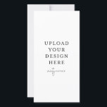 Carte plat de 4 po x 8 po - Portrait<br><div class="desc">Customisez votre design dans Templett. Une fois la modification terminée,  téléchargez votre fichier dans un format JPG (n'oubliez pas d'activer l'option de fond perdu). Téléchargez votre design ici en cliquant sur le bouton bleu "Personnaliser".</div>