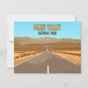 Carte Plat de la Californie Death Valley National