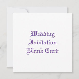 CARTE PLAT faire-part de mariage BLANC