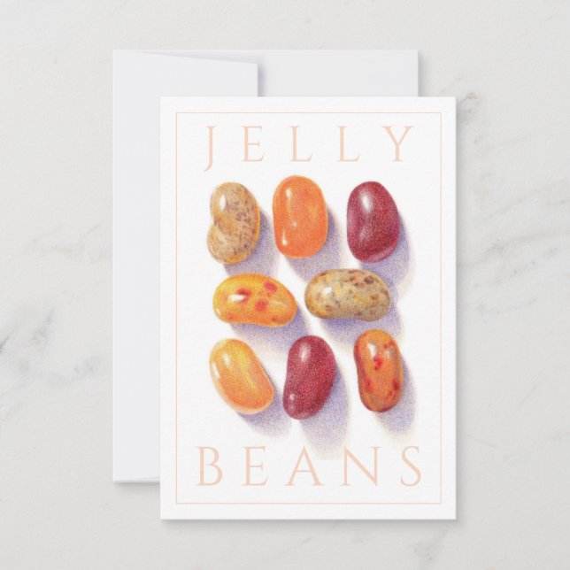 Carte plat FALL JELLY BEANS 3.5x5 (Devant)
