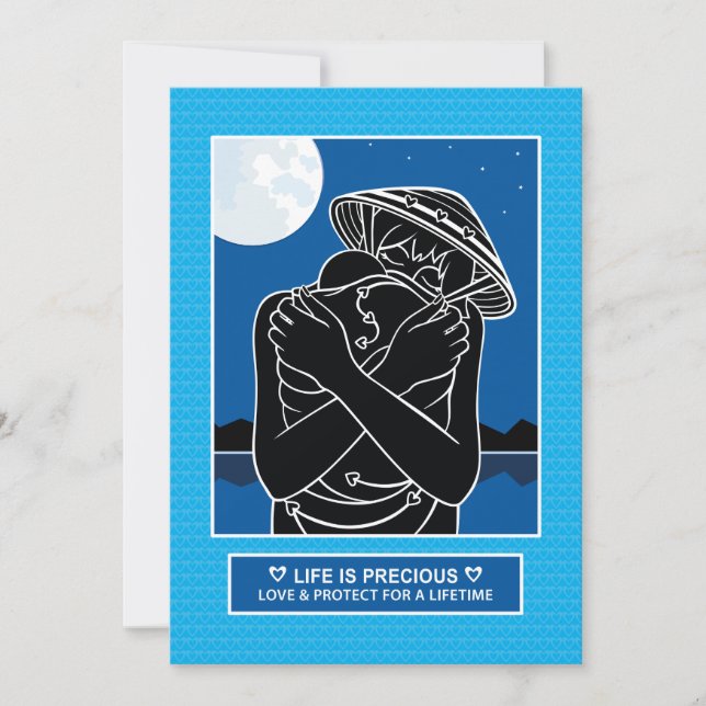 Carte Plat Love & Protect 4_5"x7" (Devant)