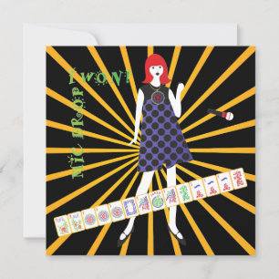 Carte plat Mah Jongg