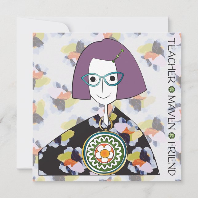 Carte plat Mah Jongg Maven (Devant)