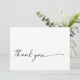 Carte Plat Merci Chic + Moderne