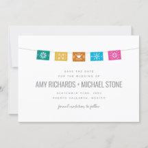 Carte Plat Papel Colorée