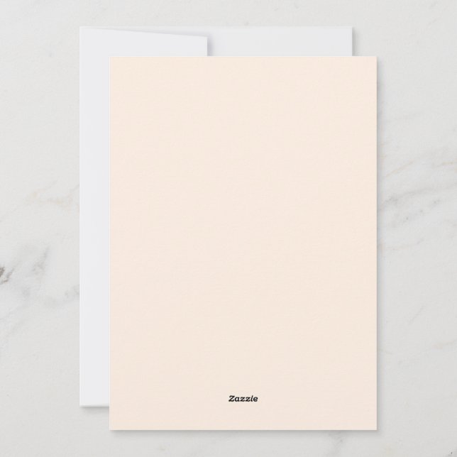 Carte Plat pour un joyeux anniversaire (Dos)