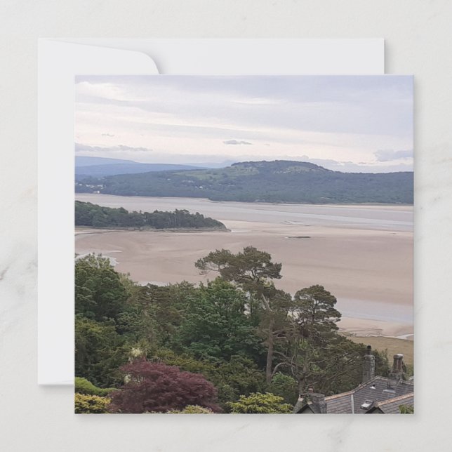 Carte Plat Rainy Morecambe Bay (Devant)