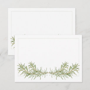 Carte plat ROSEMAIRE 3,5 x 5 / horizontale