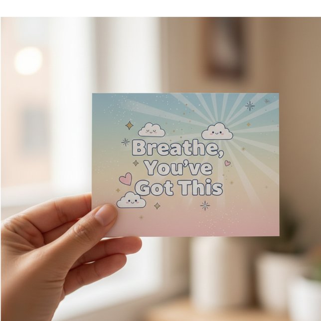 Carte plate citation d'amour de soi (Your friend will love it)
