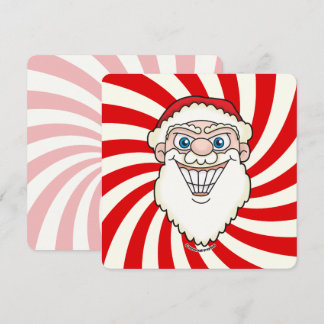 Carte plate de Noël Starburst Screwball Graphics