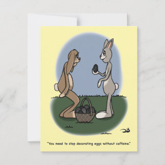 Carte plate de Pâques