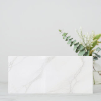 Carte plate en marbre blanc