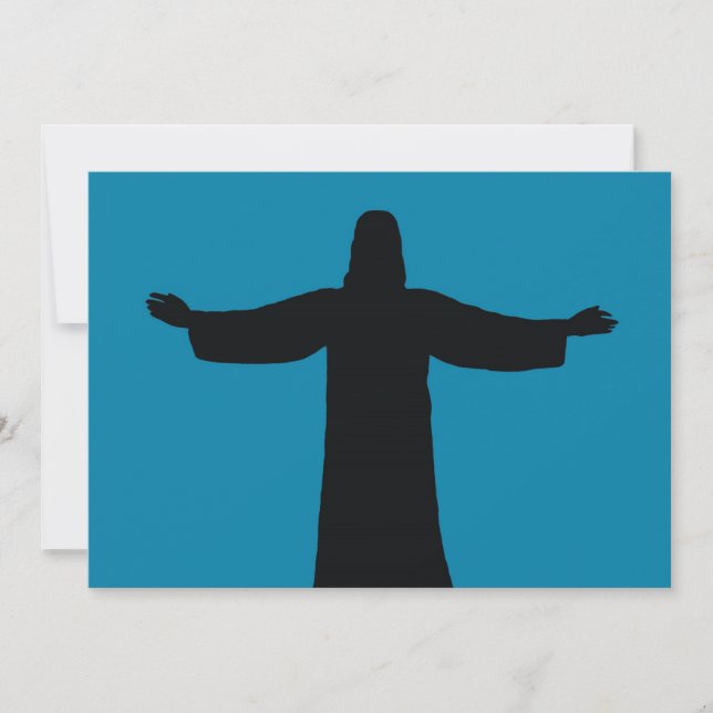 Carte plate Jésus-Christ  (Devant)