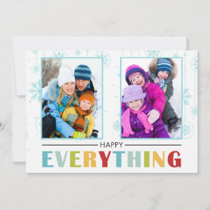 Carte Plate Joyeuses Fêtes 2016