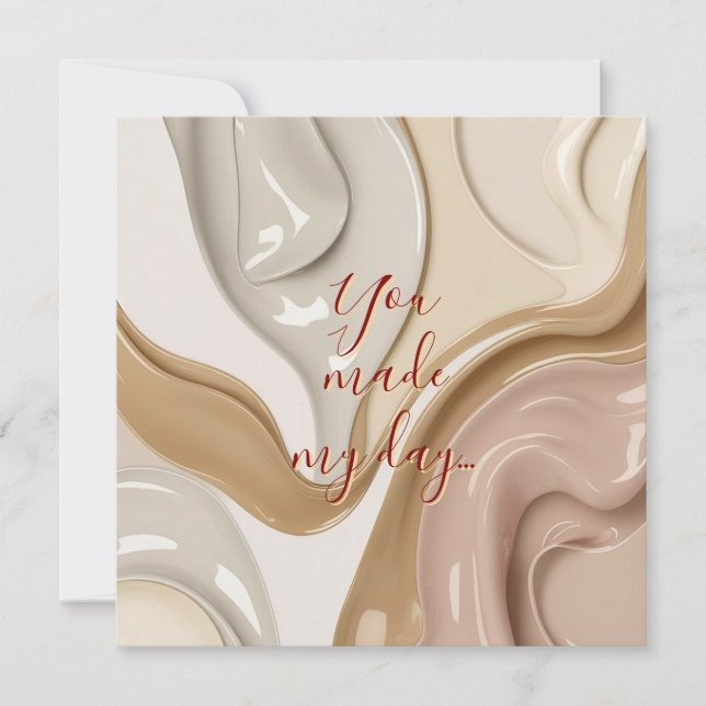 Carte plate multifonction dans graphique élégant (Devant)