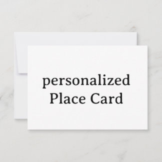 Carte plate personnalisée 3,5" x 5"
