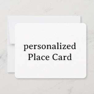 Carte plate personnalisée 4,25" x 5,5"