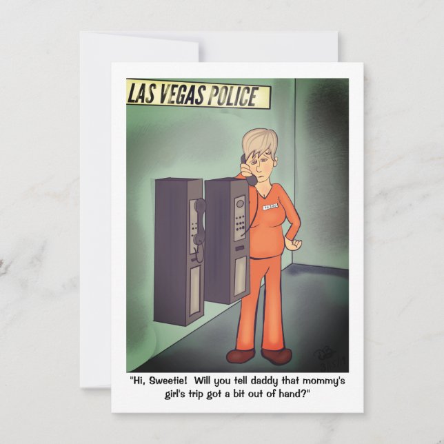 Carte plate pour la fête des mères, soirée entre f (Devant)