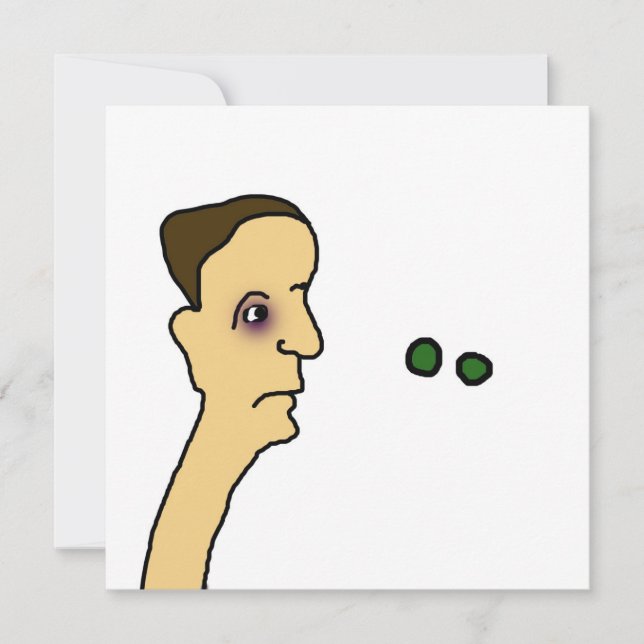 Carte plate vierge Black Eyed Peas (Devant)