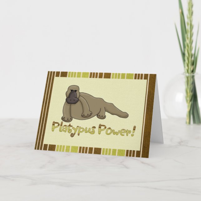 Carte Platype (Devant)