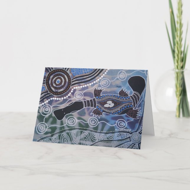 Carte PLATYPUS DREAMING (Devant)