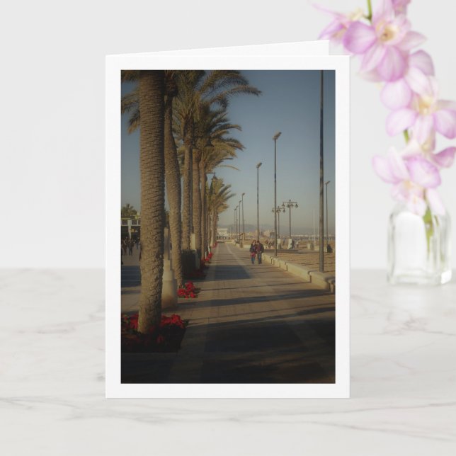 Carte Playa de la Malvarrosa de Valence (Orchidée)