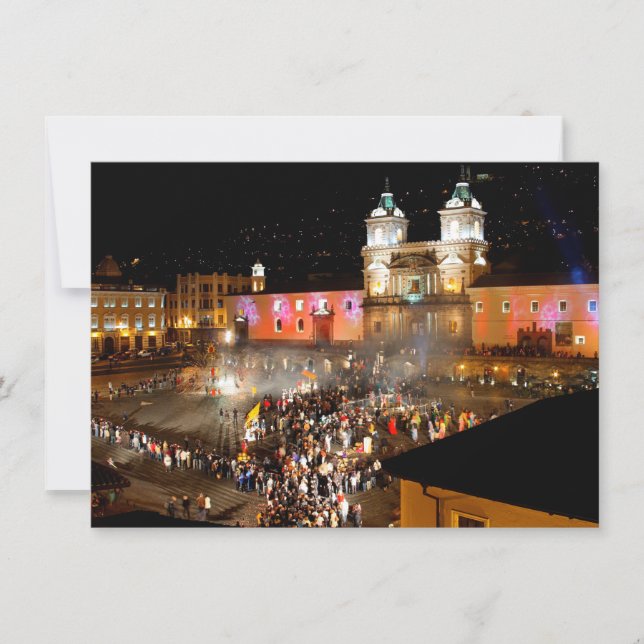 Carte Plaza San Francisco (Devant)